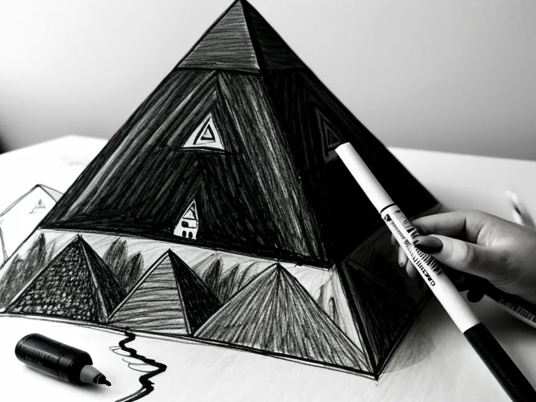 Schéma des niveaux logiques dessiné sur un paperboard pendant une formation PNL Technicien appliquée à la gestion de projet