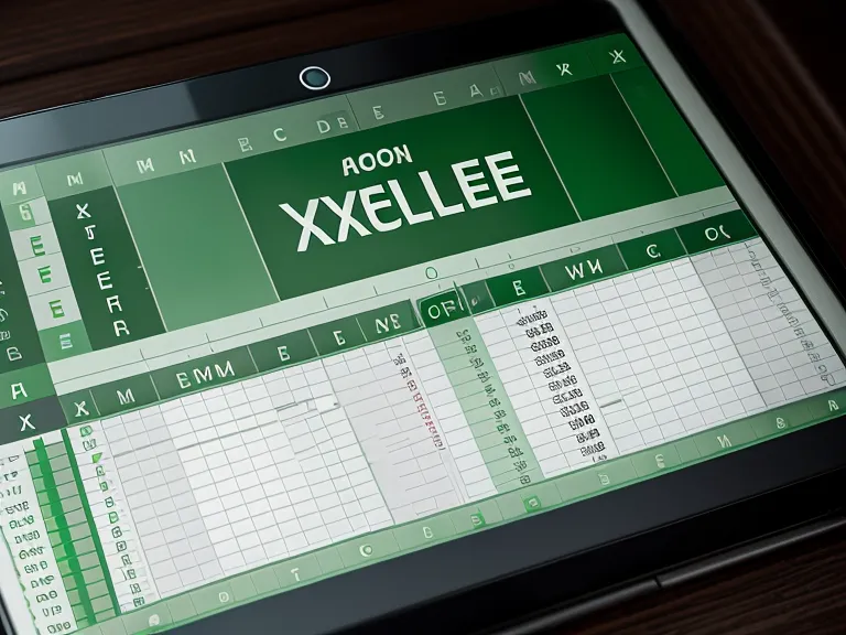 Tableau Excel comparatif des formations de coaching sur une tablette la nuit