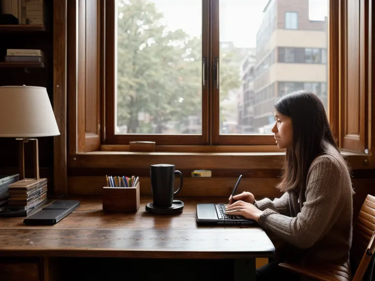 Étudiant en reconversion suivant un webinaire sur la spécialisation en coaching